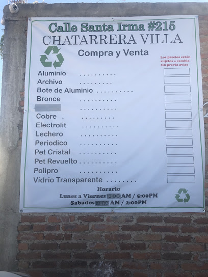 Negocio Chatarrera Villa